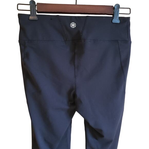 Gaiam Women's Black Full Length Mesh Leggings Small - Picture 7 of 8